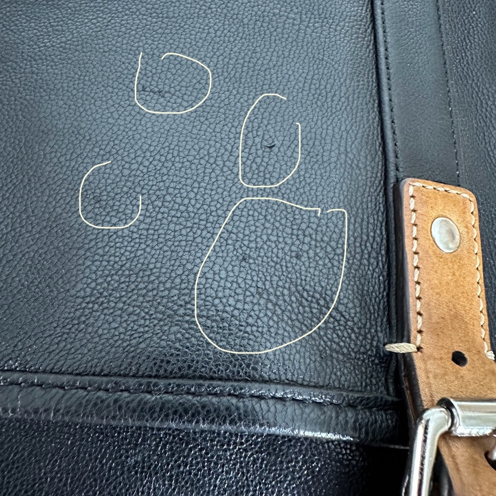 Vintage Coach Executive Thompson Leather Laptop Messenger Bag Briefcase - Picture 12 of 15